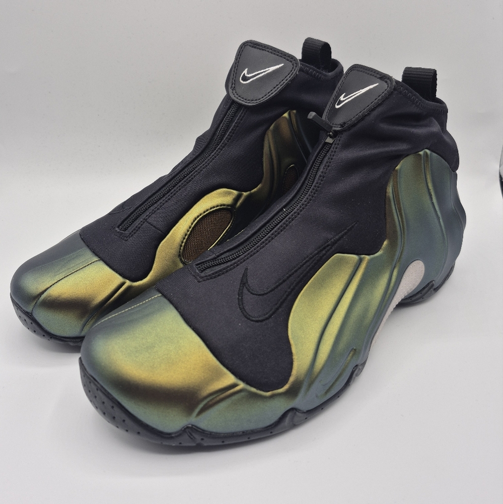 Nike Flightposite Size 9 Mens FV5582-700 Green Goblin Basketball Shoes New